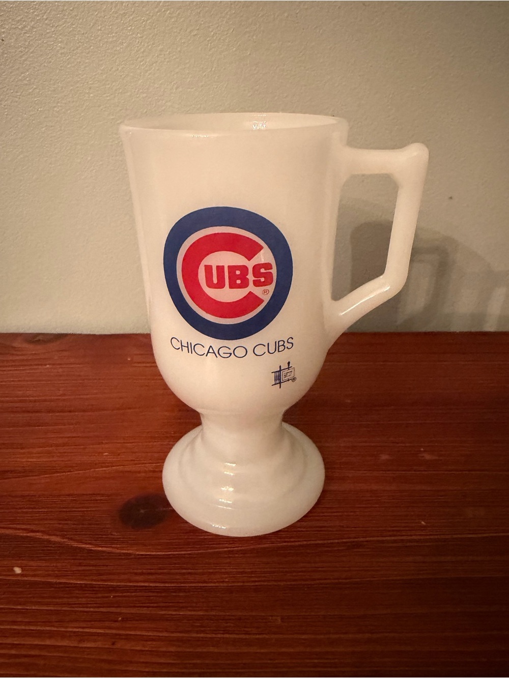 White Ceramic Pedestal Mug